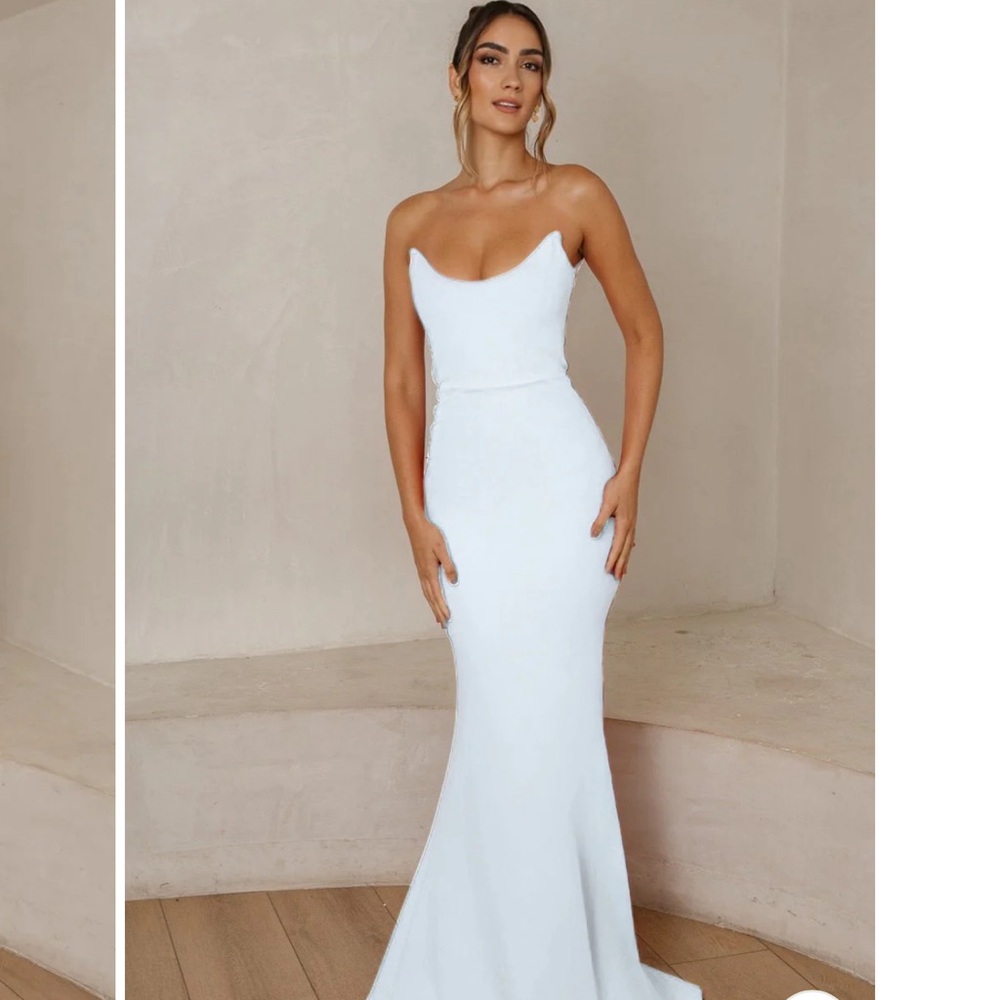 Jaus Celine Dress - Medium - White